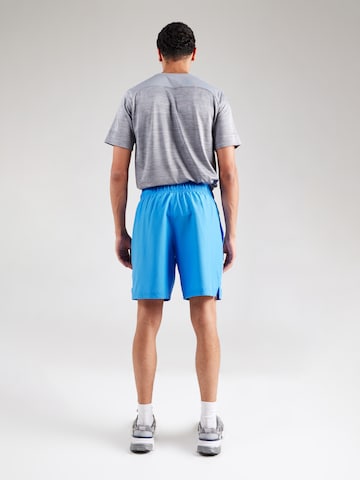 UNDER ARMOUR Обычный Спортивные штаны 'Wordmark' в Синий