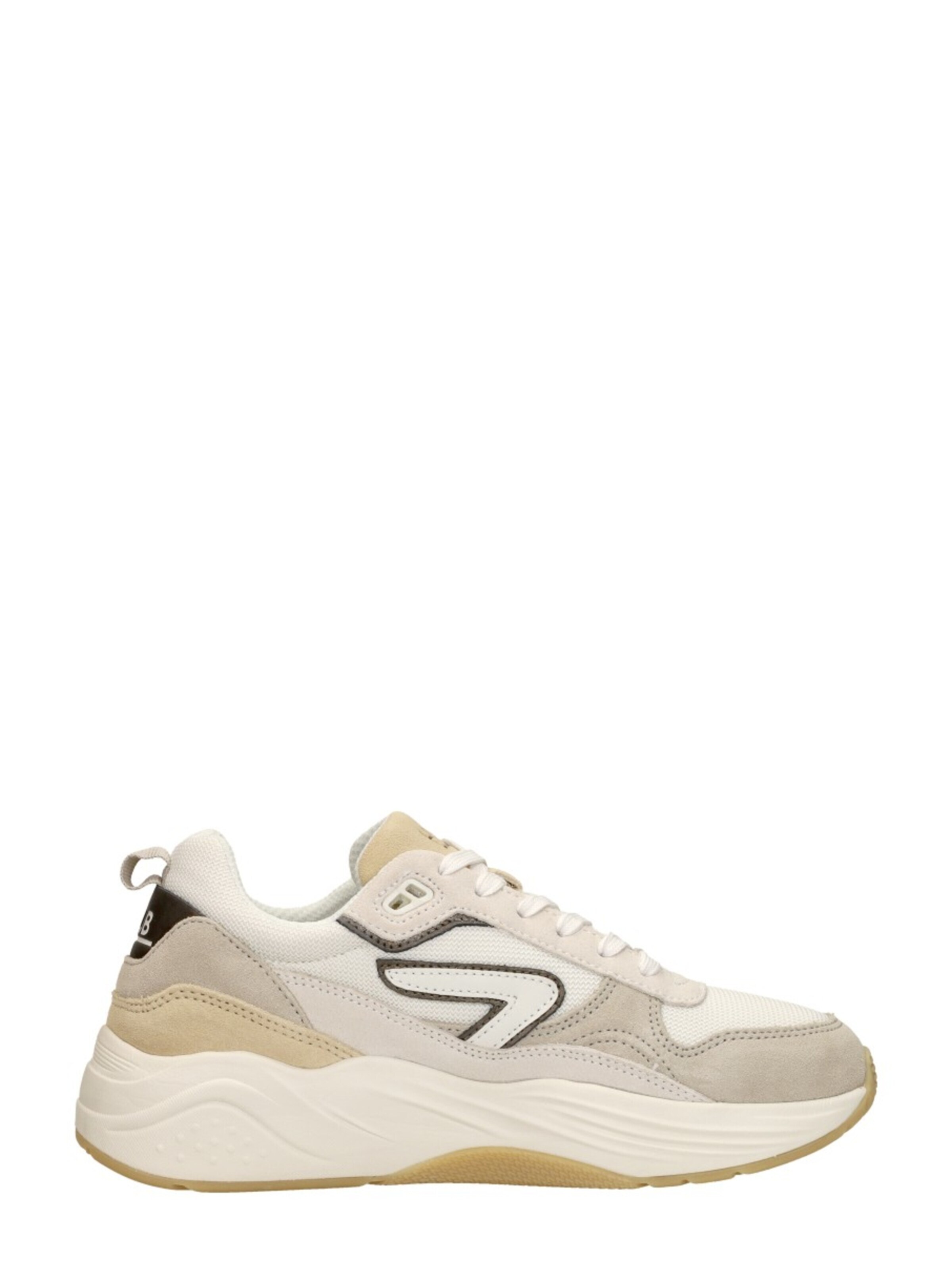 HUB Sneakers laag 'Glide S43' in Wit