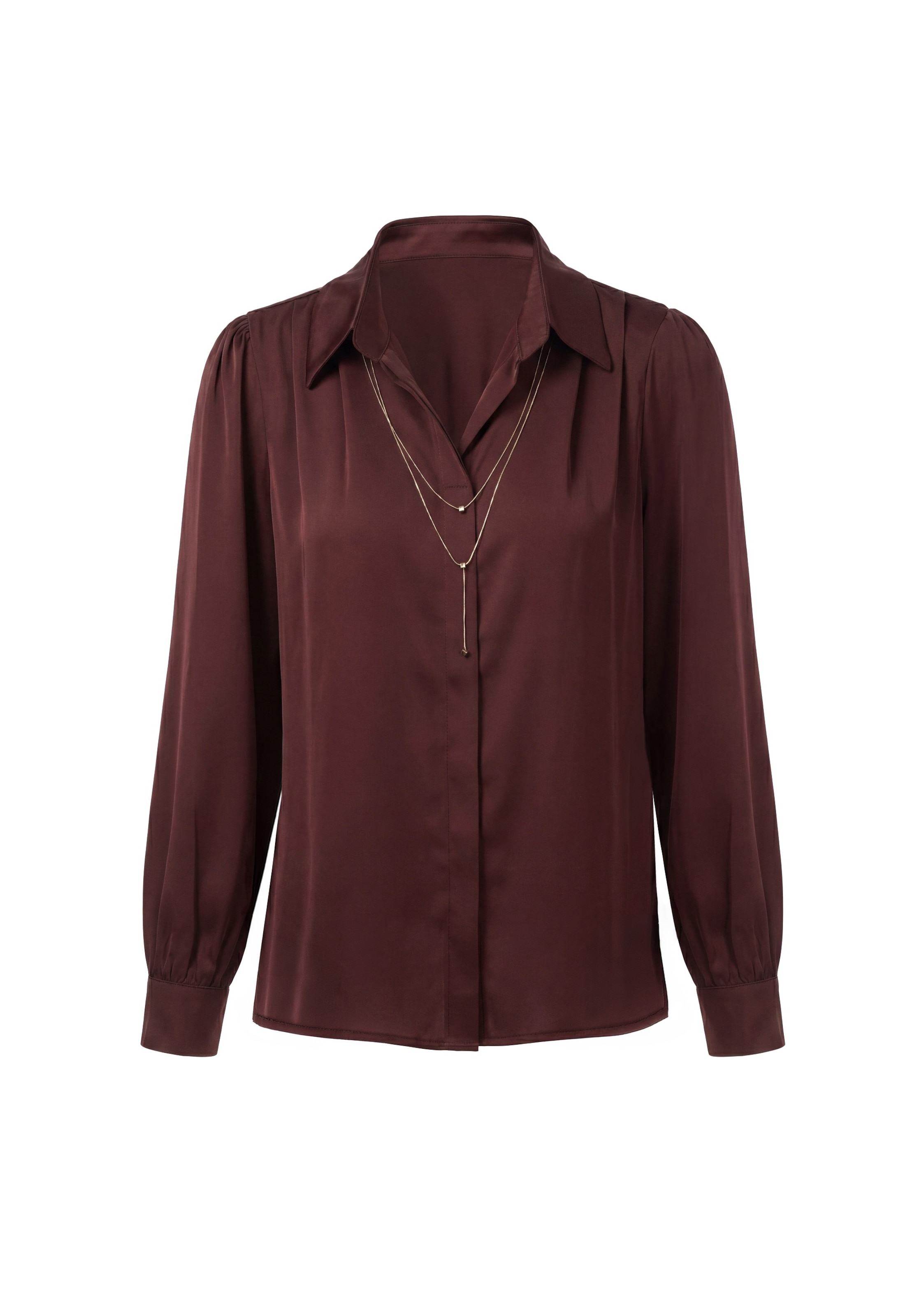 usha BLACK LABEL - Blusa en rojo: frente