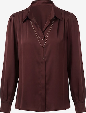 usha BLACK LABEL - Blusa en rojo: frente