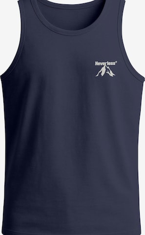 Neverless Shirt 'Apex mountain' in Blue: front