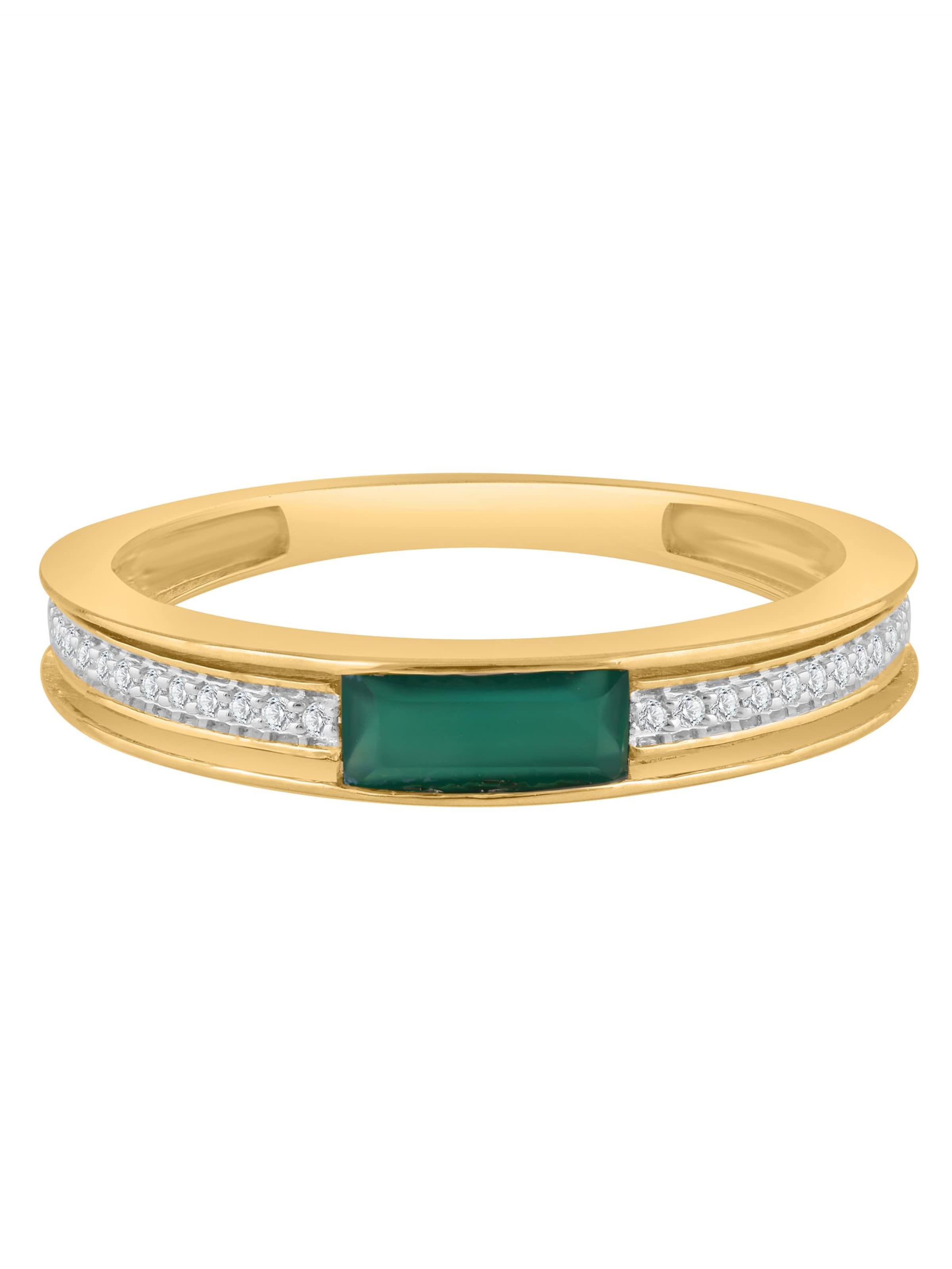 Diamant Exquis Ring in Gold: front