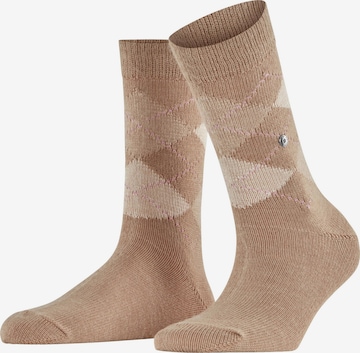 BURLINGTON Socken 'Whitby' in Gelb: Vorderseite