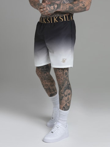 Pantaloncini da bagno di SikSilk in nero