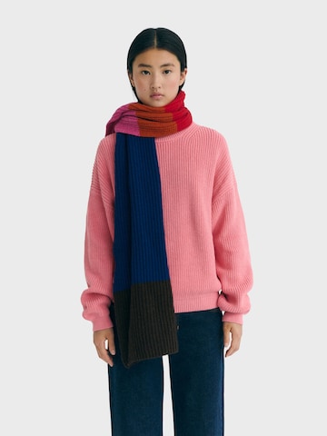 Sciarpa di Thinking MU in colori misti: frontale