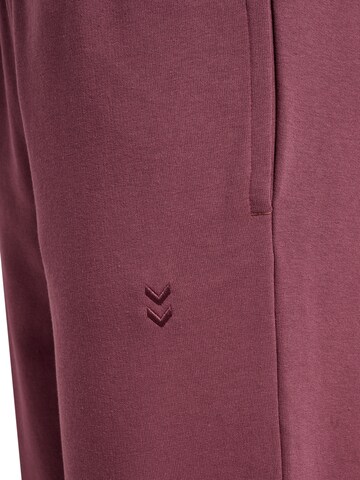 Effilé Pantalon Hummel en violet