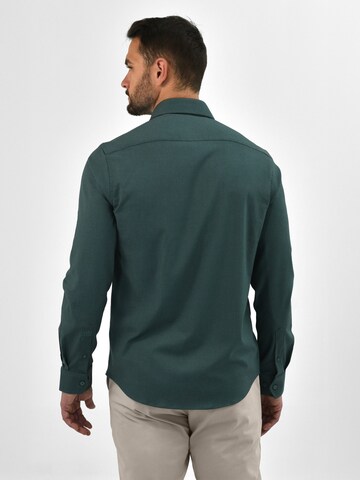 Vercate Slim Fit Businesshemd 'No. 4' in Grün