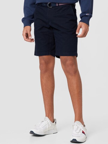 TOMMY HILFIGER Regular Chino 'BROOKLYN' in Blauw: voorkant