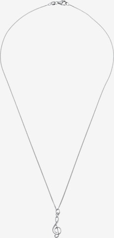 ELLI Necklace 'Notenschlüssel' in Silver: front