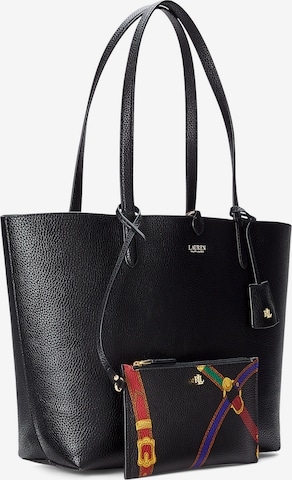 Lauren Ralph Lauren Μεγάλη τσάντα σε μαύρο: μπροστά