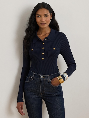 Pull-over Lauren Ralph Lauren en bleu : devant