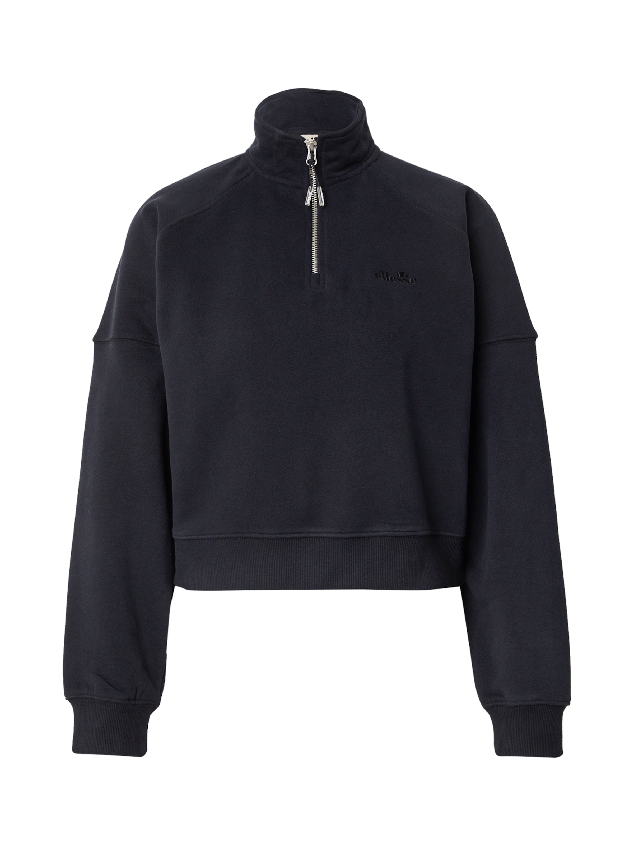 ELLESSE Bluzka sportowa 'Carrera' w kolorze czarny: przód