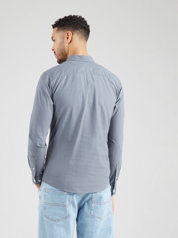Only & Sons Средняя посадка Рубашка 'ONSALVARO' в Синий
