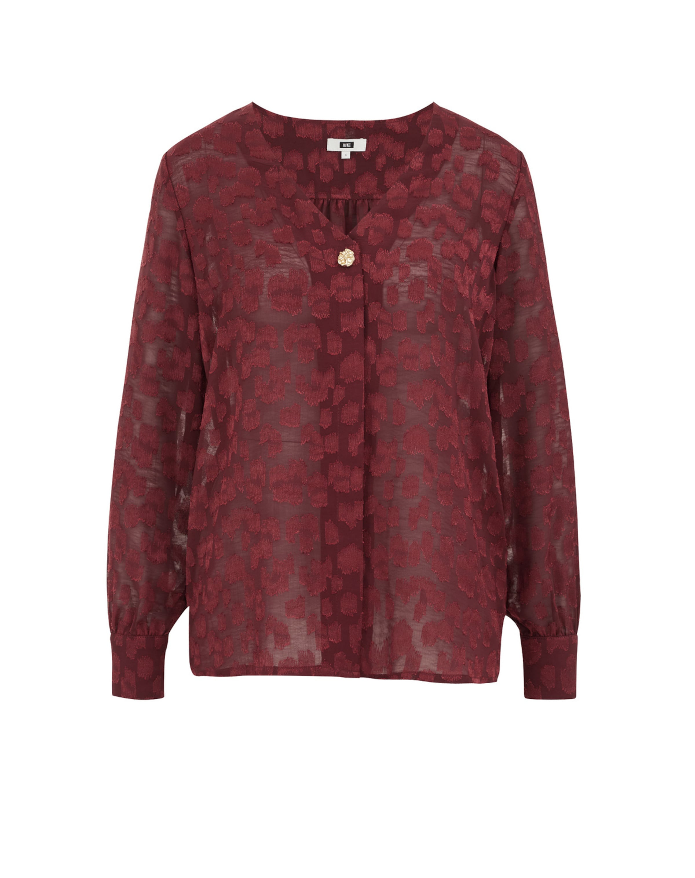WE Fashion Pusero värissä punainen: etupuoli