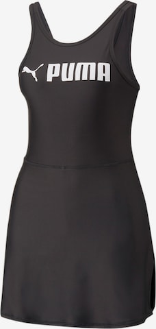 melns PUMA Sporta kleita: no priekšpuses