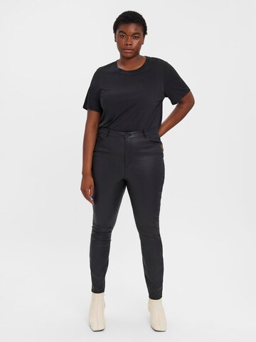 Vero Moda Curve Skinny Jeans 'SANDRA' in Zwart