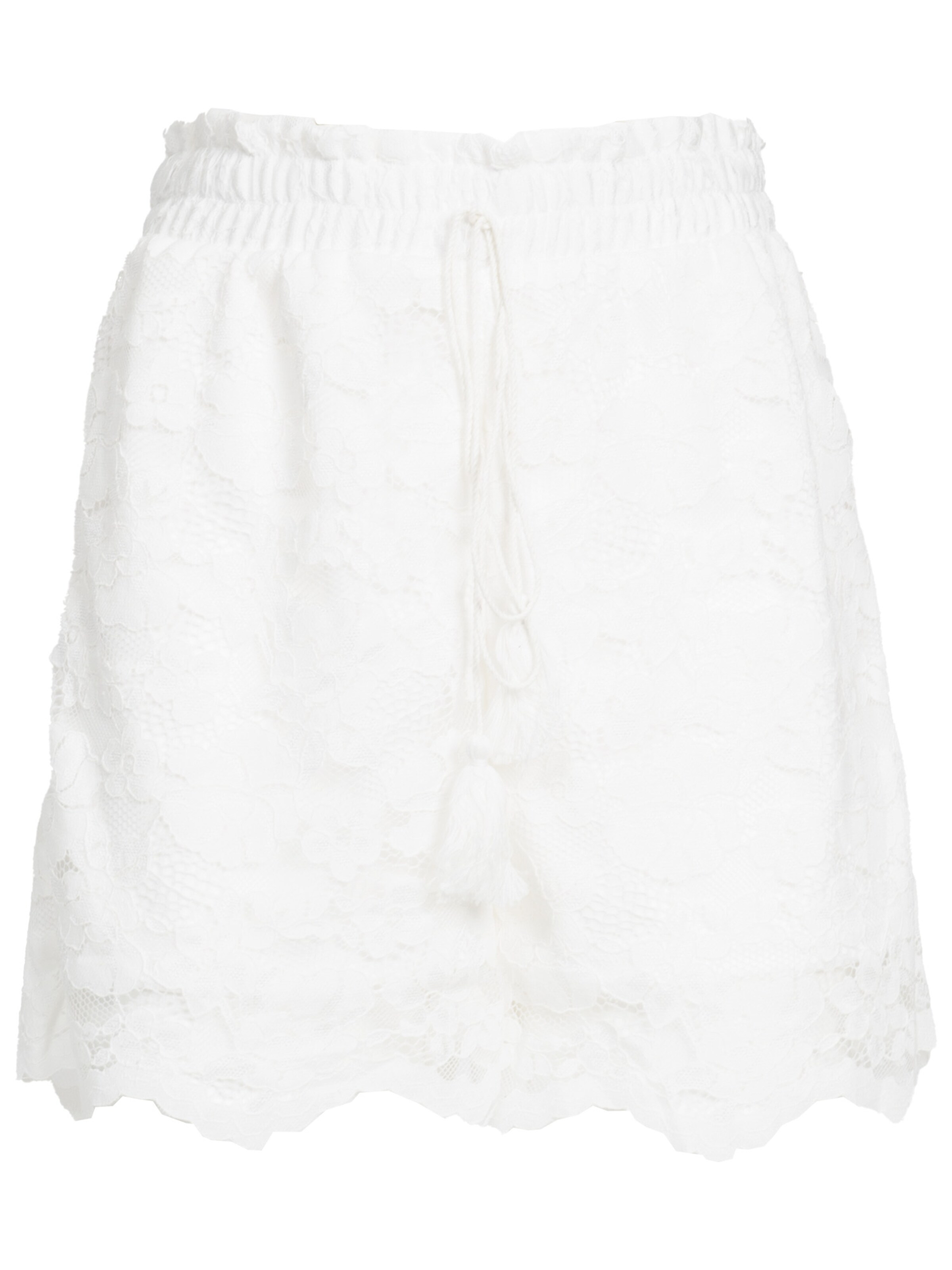 Influencer Παντελόνι σε λευκό: μπροστά