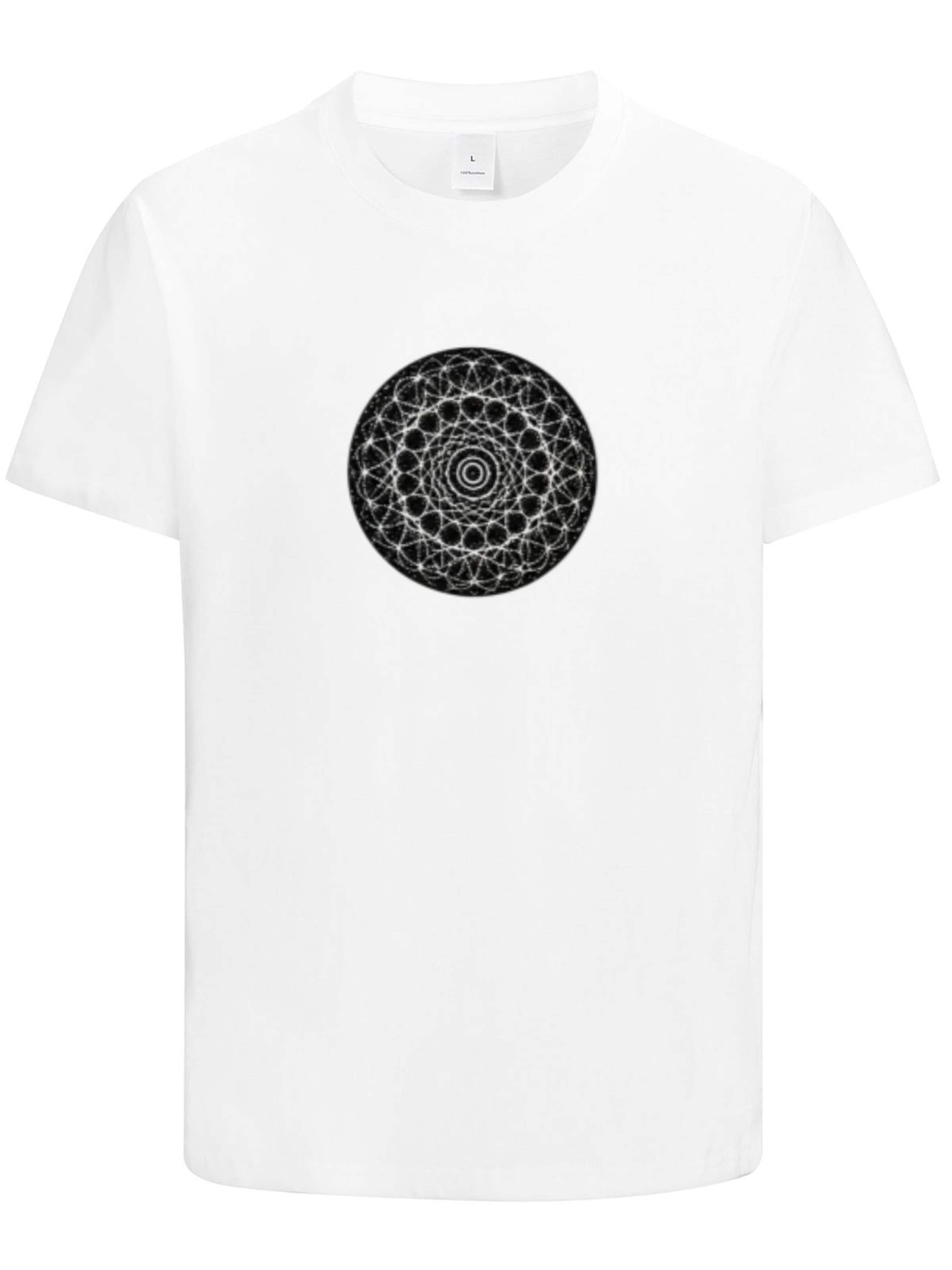HUSKSWARE Shirt 'Grafik'‌‌‌ in Weiß: Vorderseite