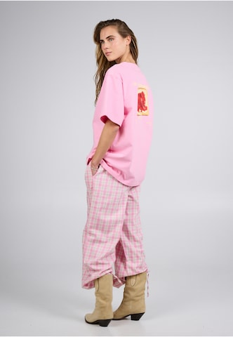 OH APRIL Shirt 'Toast' in Roze