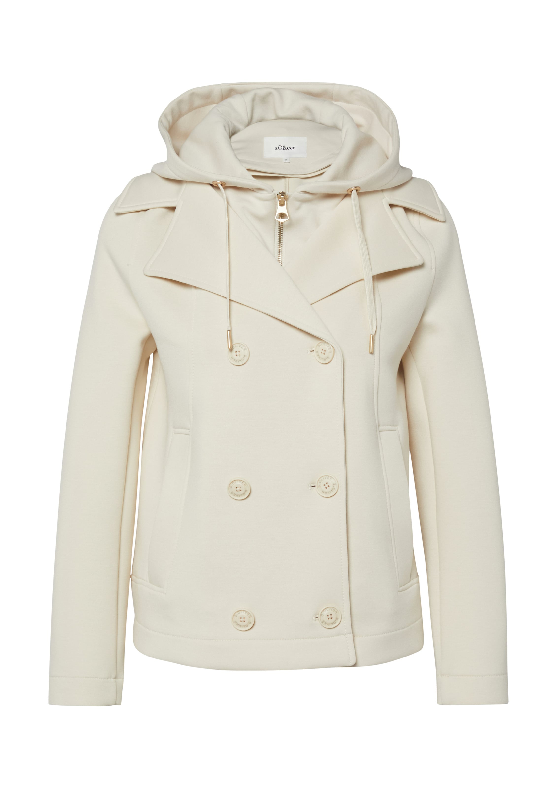 s.Oliver Jacke in Beige: Vorderseite