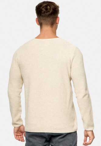 INDICODE JEANS Pullover 'Loakim' in Weiß