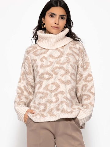 SASSYCLASSY Pullover‌‌‌‌ in Beige: Vorderseite