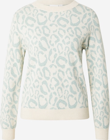 VILA Свитер 'VIRIL' в Зеленый: спереди