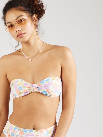 BILLABONG Bandeau Bikinitop 'DREAM CHASER' in Gemengde kleuren: voorkant