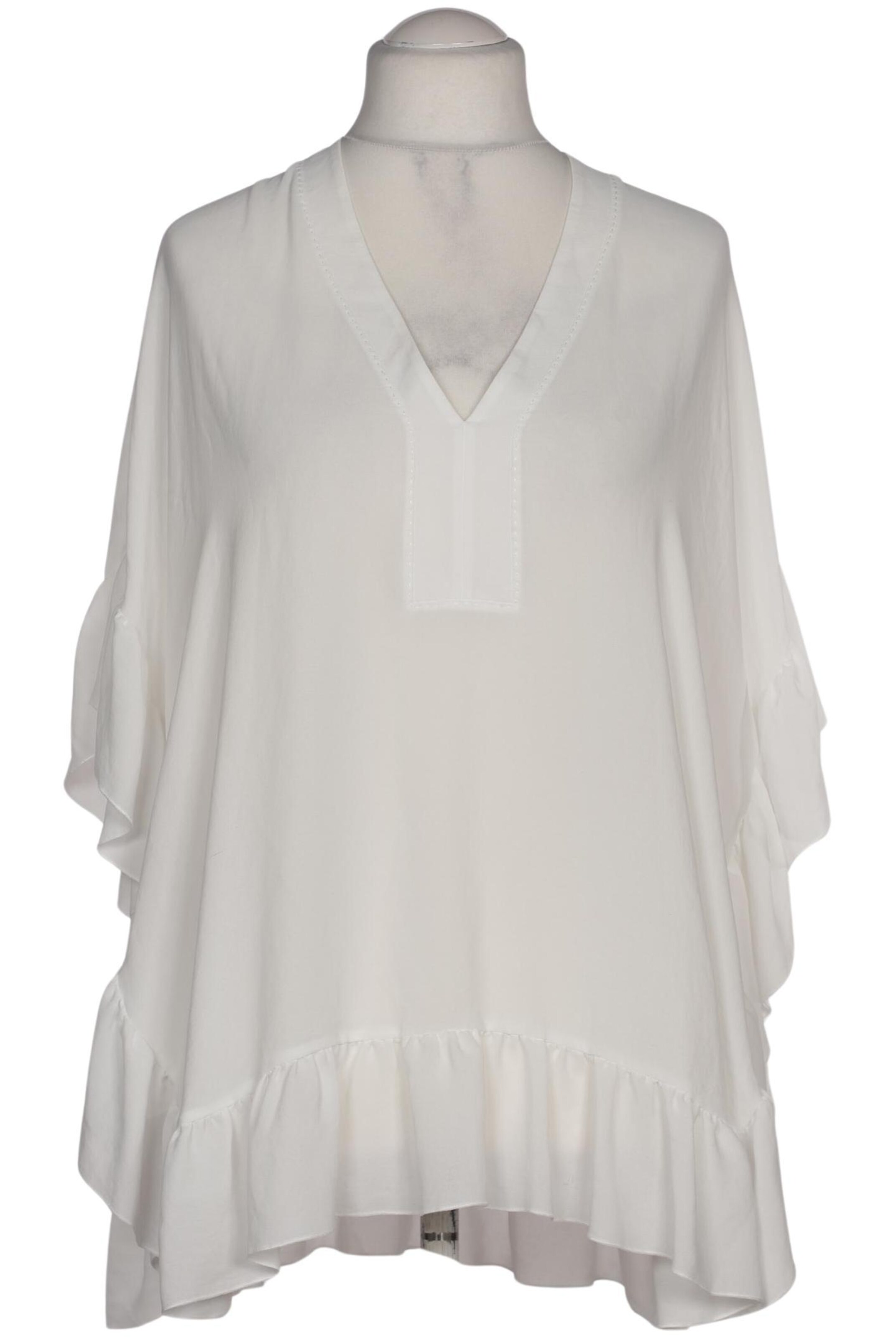 Marc Cain Blouse & Tunic in 5XL in White: front