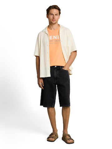 TOM TAILOR DENIM Loose fit Jeans 'Waylen' in Black