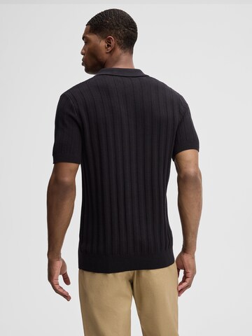 STRELLSON Shirt 'Robas' in Zwart