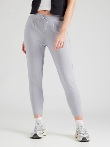 ICHI - Tapered Calças 'IHKATE' em cinzento: frente