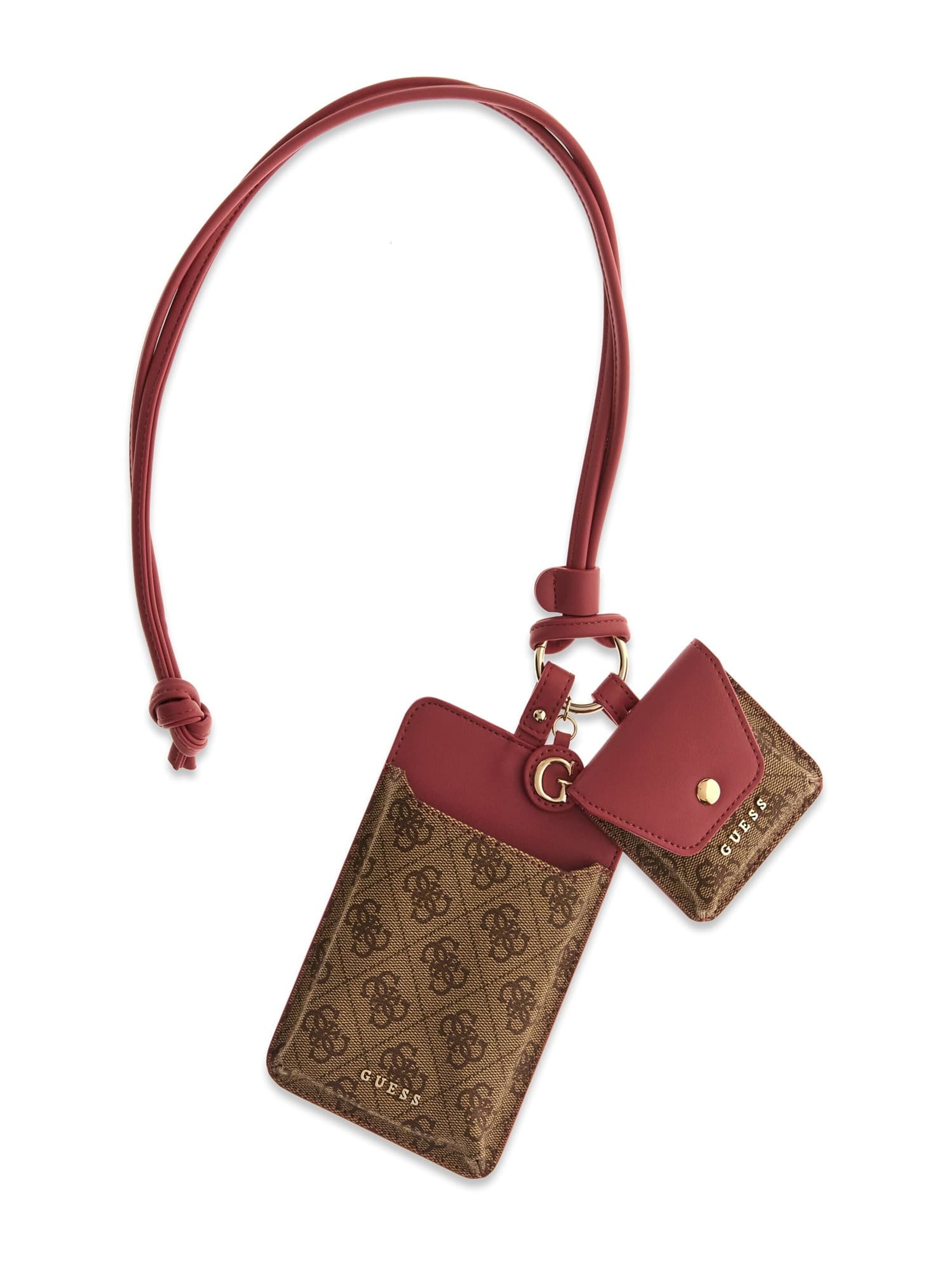 GUESS Smartphone Case in Red: front