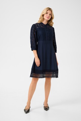 Cream Kleid 'Milla' in Blau