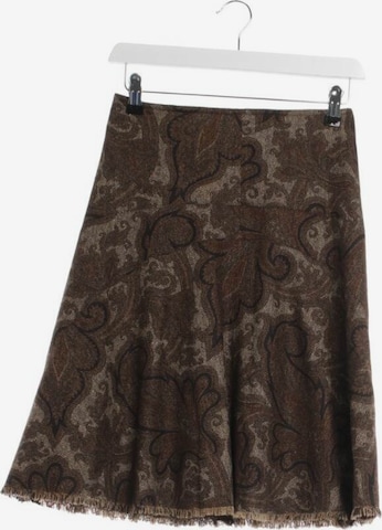 Etro Skirt in XS in Brown: front