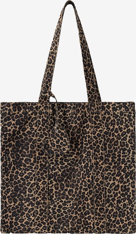 Bershka Shopper in Brown: front