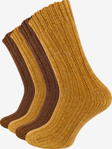 Cotton Prime Sokken in Bruin: voorkant