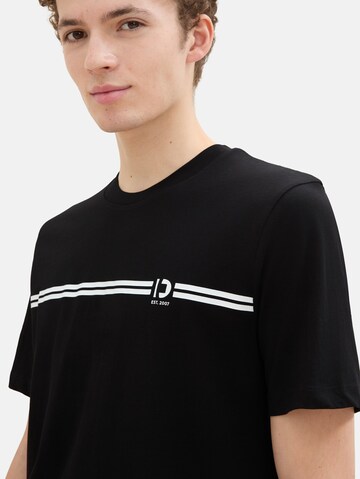 TOM TAILOR DENIM - Camisa em preto