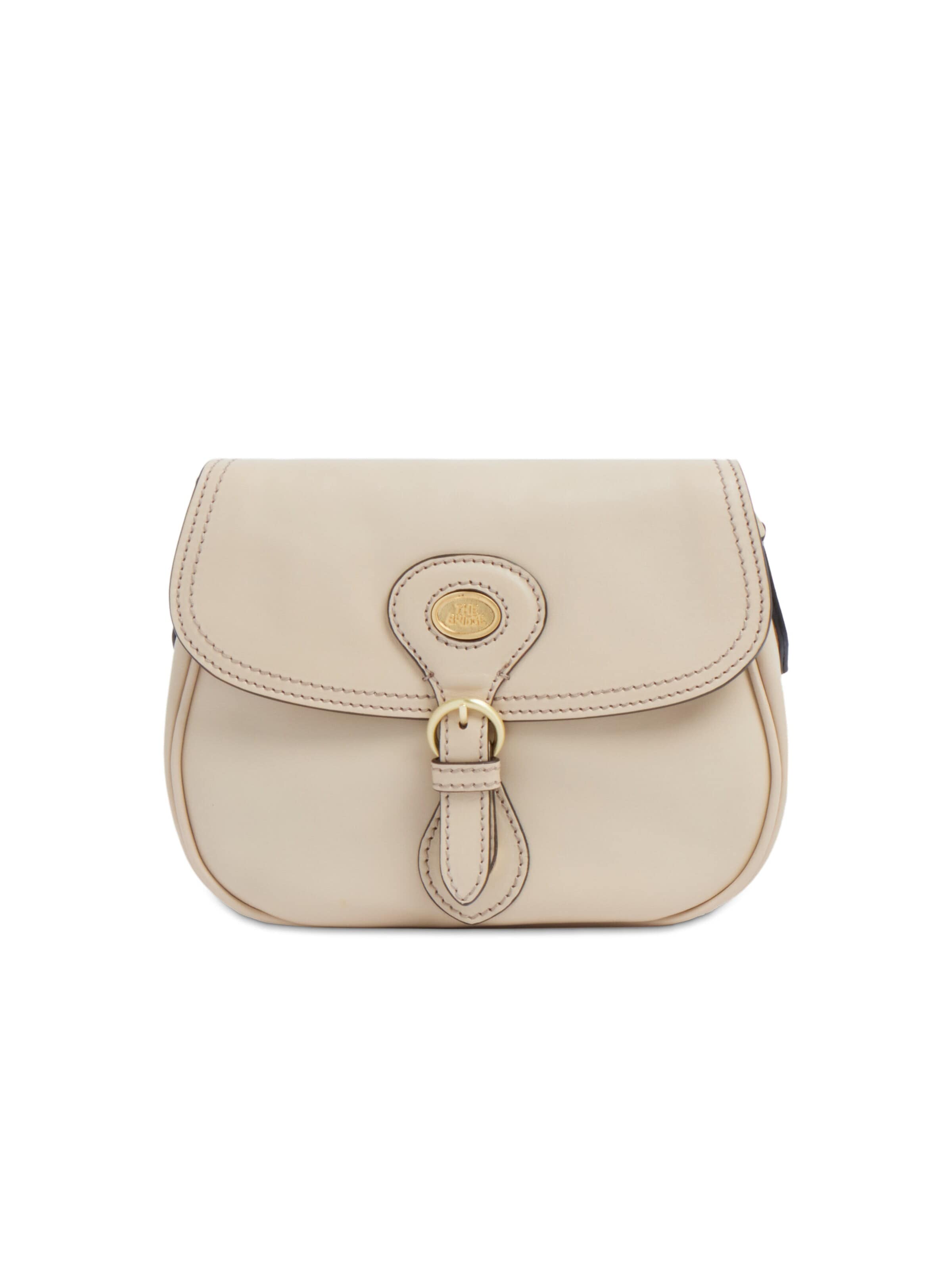 The Bridge Schoudertas in Beige: voorkant
