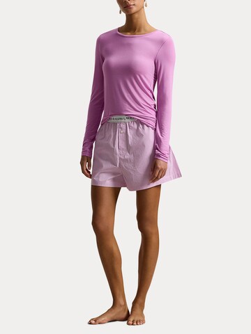 Polo Ralph Lauren Pajama pants ' Shirting Stripes ' in Pink