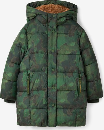 Desigual Between-Season Jacket in Green: front