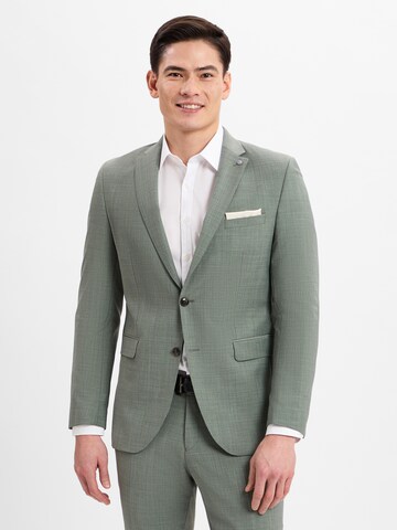 CG CLUB OF GENTS Slim fit Suit ' Caden ' in Green: front