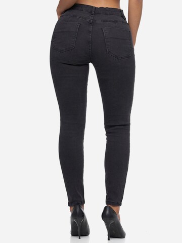 Tazzio Skinny Jeans 'F105' in Zwart