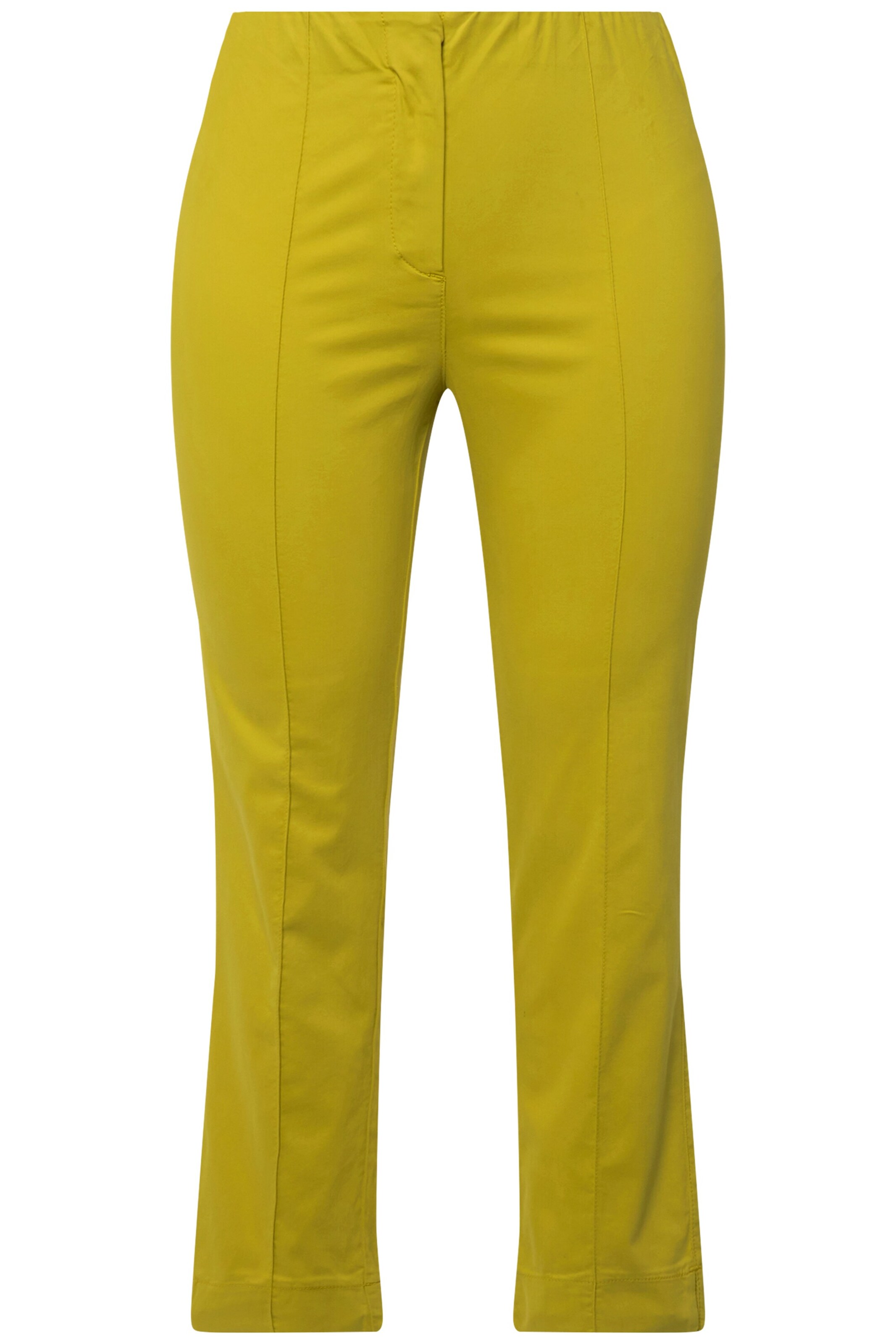 Ulla Popken Broek in Geel: voorkant