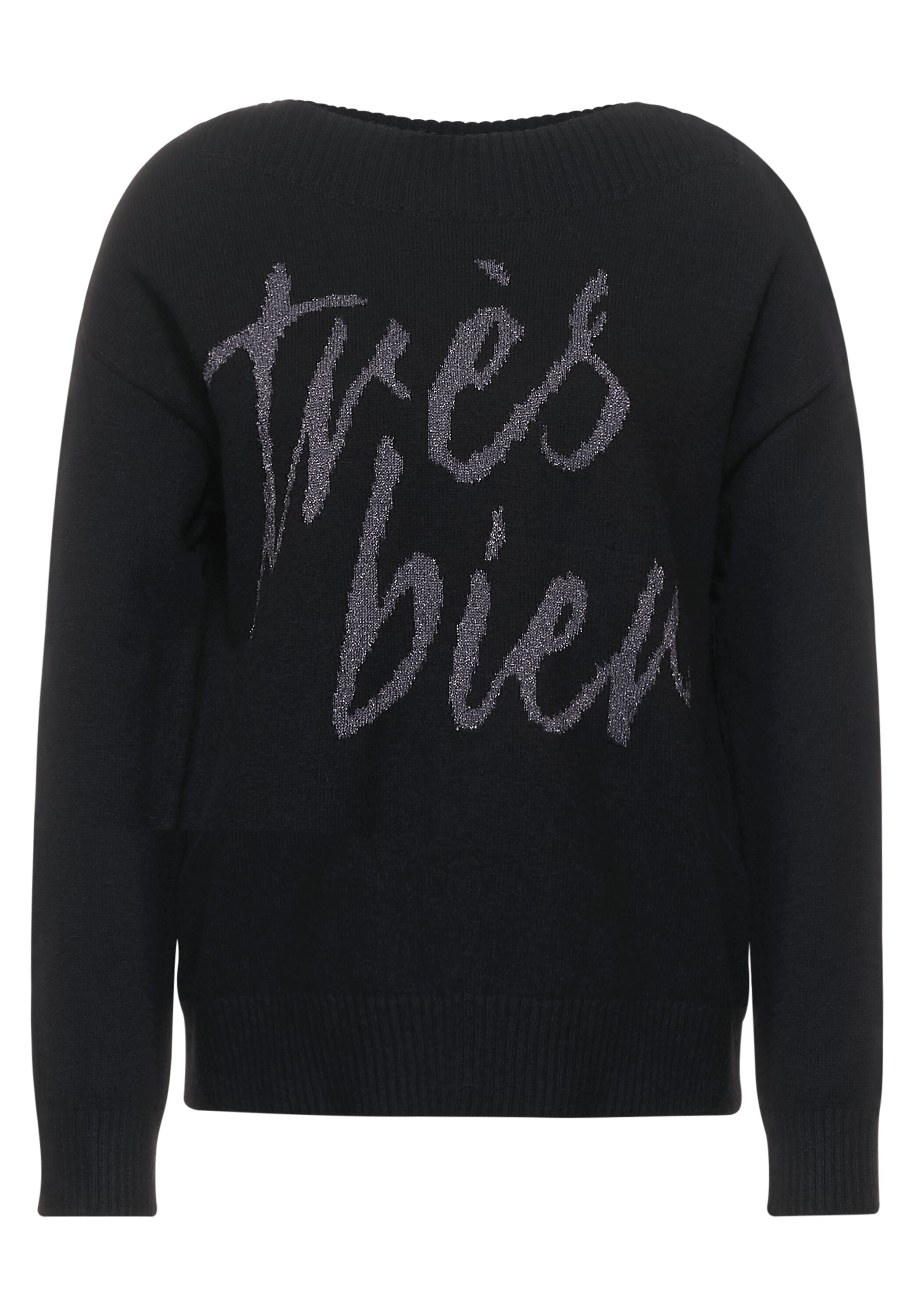 Abbigliamento NzJ0j STREET ONE Pullover in Nero Abbigliamento NzJ0j STREET ONE Pullover in Nero