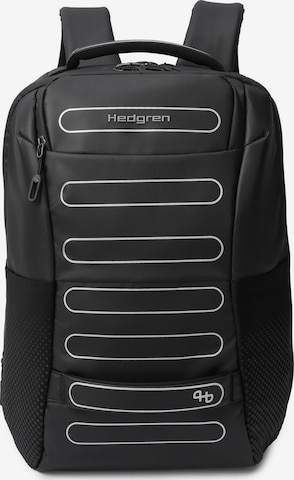 Sac à dos Hedgren en noir : devant