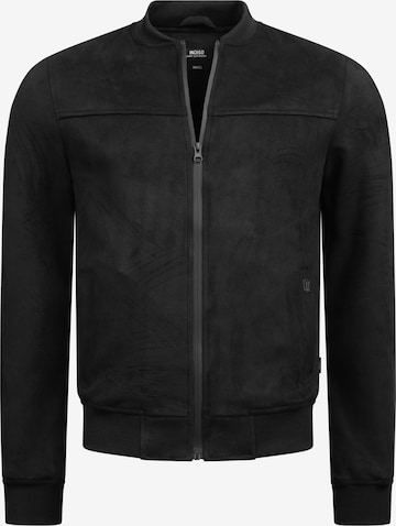 INDICODE JEANS Between-Season Jacket 'Ibon' in Black: front