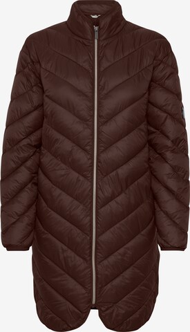 Fransa Winter Coat 'BAPADDING 5' in Brown: front