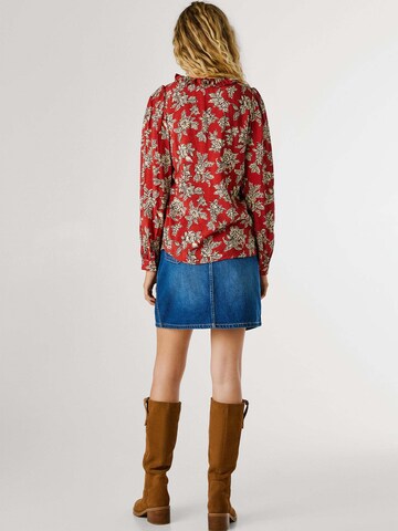Pepe Jeans Blouse 'Plency' in Bruin