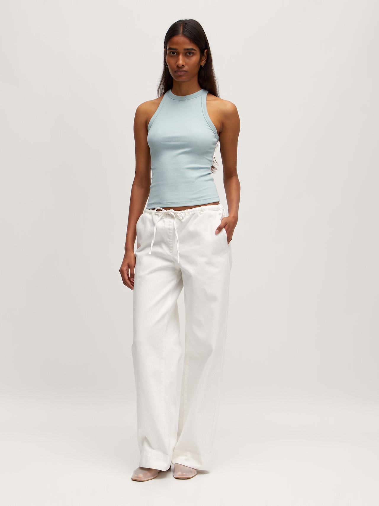 EDITED Top 'Orelia' azul